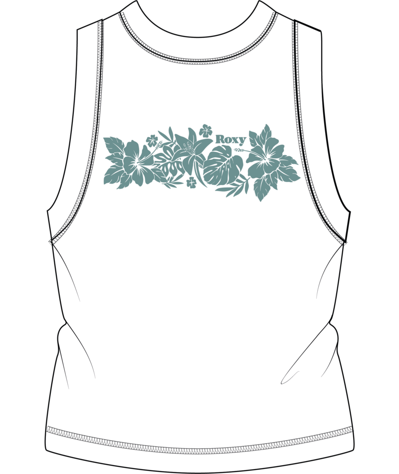 Roxy Iconic Days in BRIGHT WHITE HIBICUS