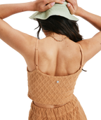 Roxy Ocean Sounds Top in ALMOND