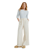 Roxy Lekeitio Break Mid Pant in PARCHMENT