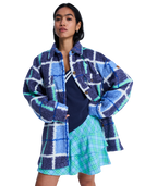 Roxy Over And Above in DUTCH BLUE PLAID FADE