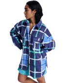 Roxy Over And Above in DUTCH BLUE PLAID FADE
