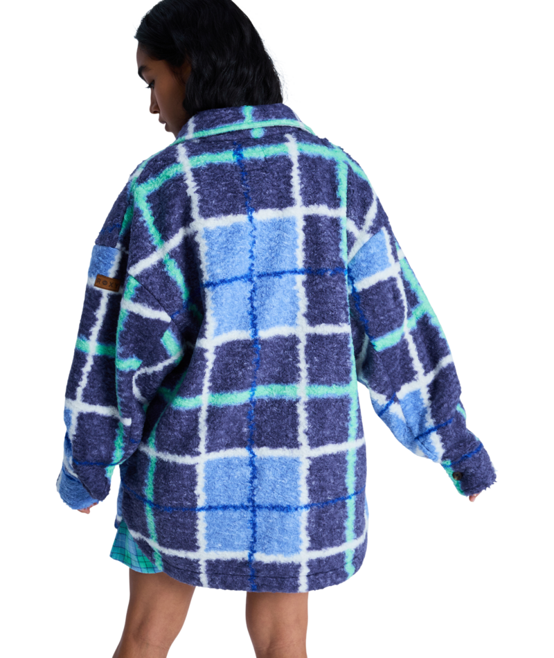 Roxy Over And Above in DUTCH BLUE PLAID FADE