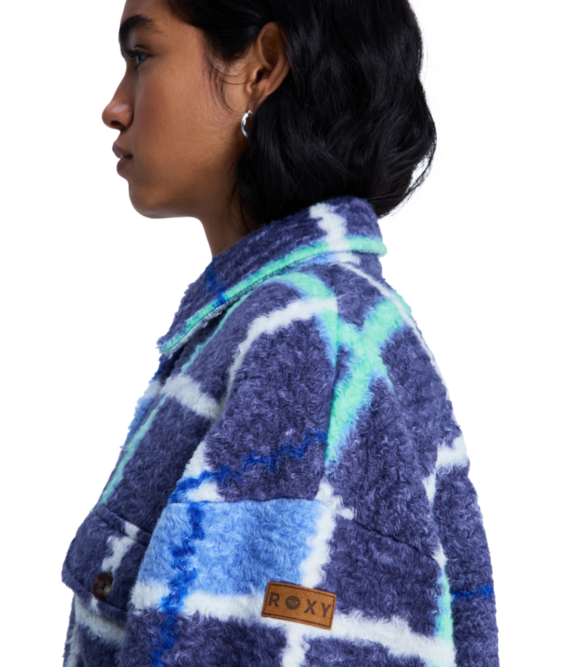 Roxy Over And Above in DUTCH BLUE PLAID FADE