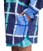 Roxy Over And Above in DUTCH BLUE PLAID FADE