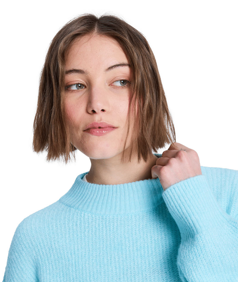 Roxy Little Dume Sweater in TANAGER TURQUOISE