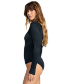 Roxy Rib Roxy Love Ls Onesie in ANTHRACITE