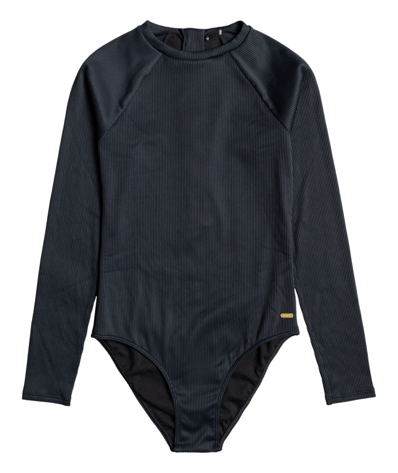 Roxy Rib Roxy Love Ls Onesie in ANTHRACITE