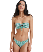 Roxy Kiawe Bikini High Leg in DEEP GRASS GREEN