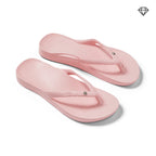 Archies Footwear Arch Support Thongs - Classic - Crystal Pink