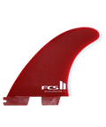 FCS Ii Accelerator Pg Tri Fins Rust Red Medium in Rust Red