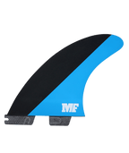 FCS Ii Mick Fanning Pc Tri Fins Black Blue Large in Black/Blue