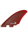 FCS Ii Split Keel Pg Quad Fins Rust L-Xl in Rust