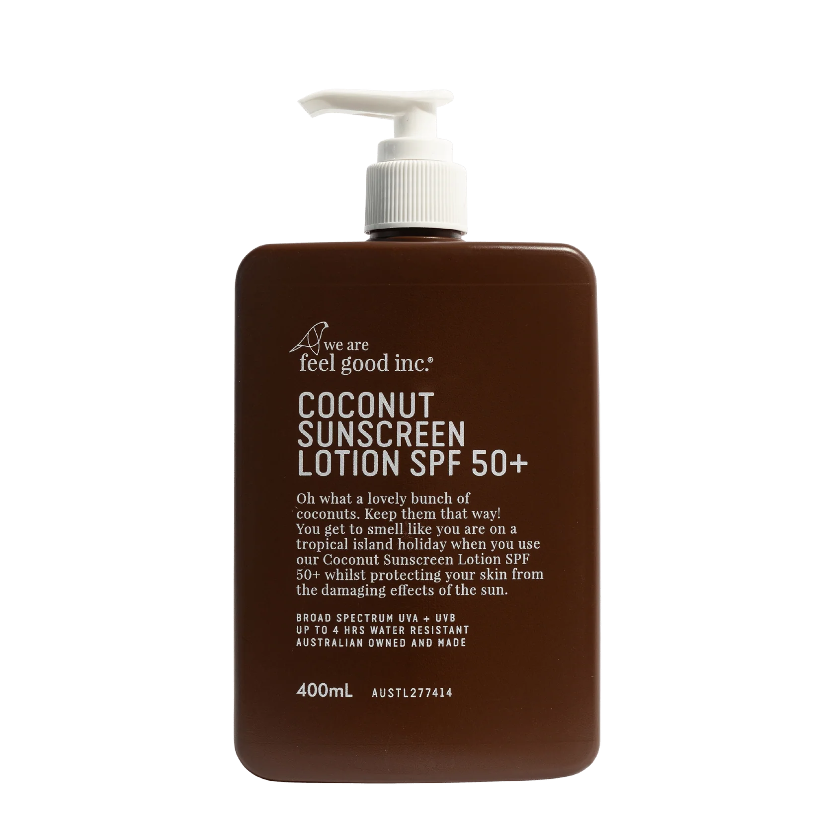 We Are Feel Good Inc Coconut Sunscreen