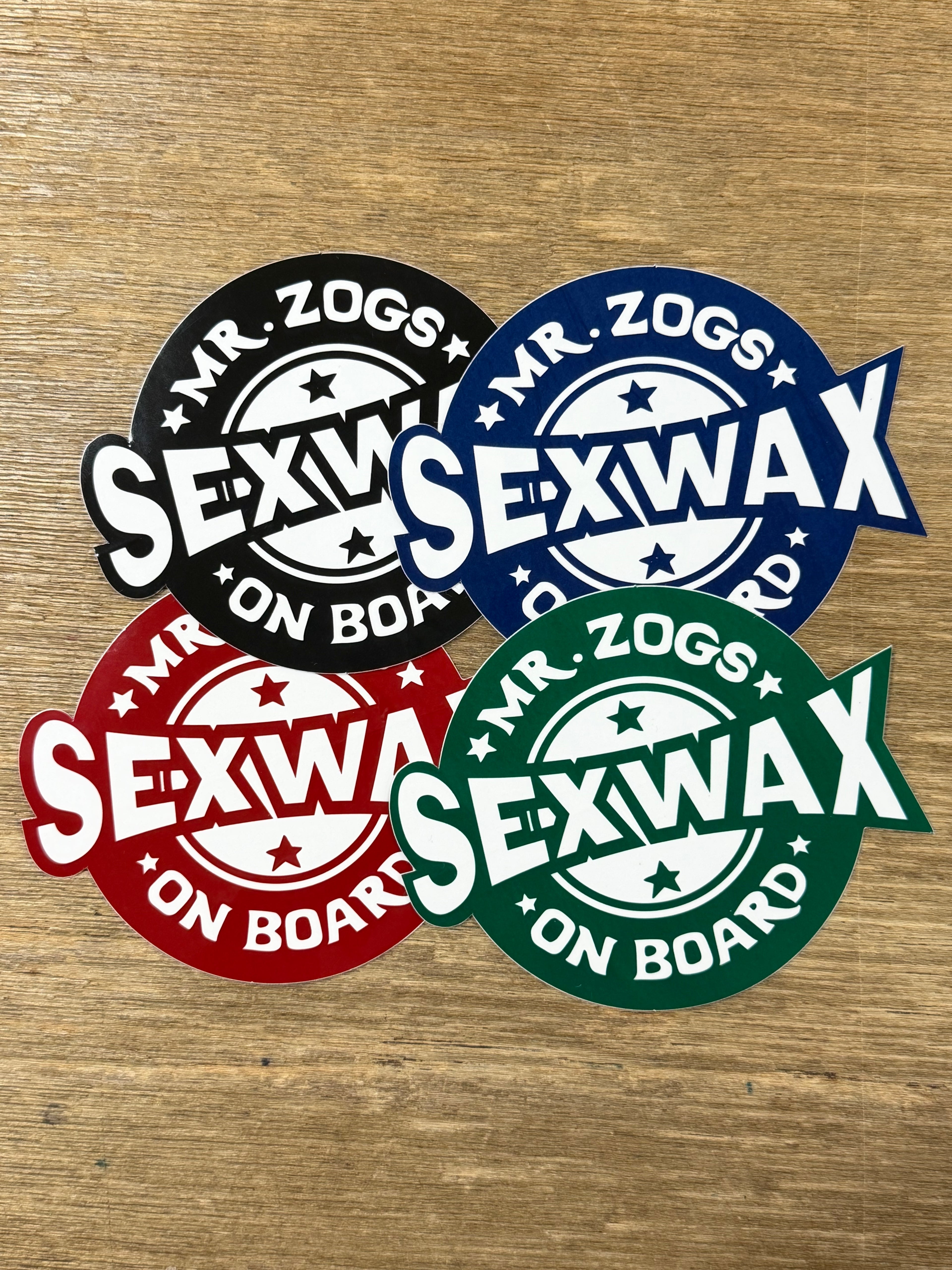 Sex Wax Onboard Sticker
