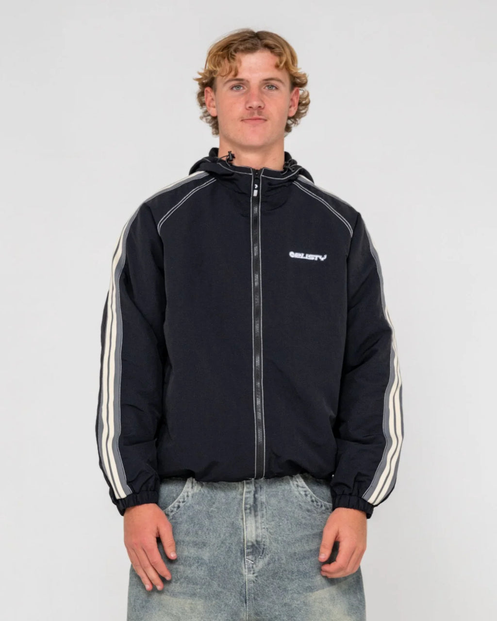 Rusty Lock Out Hooded Jacket