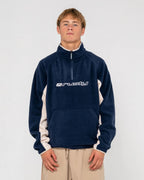 Rusty Blizzard Quarter Zip Polar Fleece