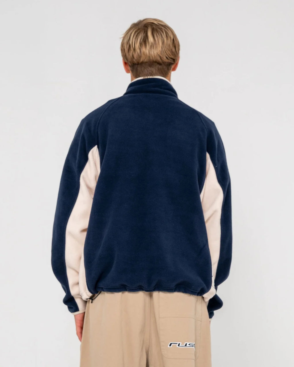 Rusty Blizzard Quarter Zip Polar Fleece