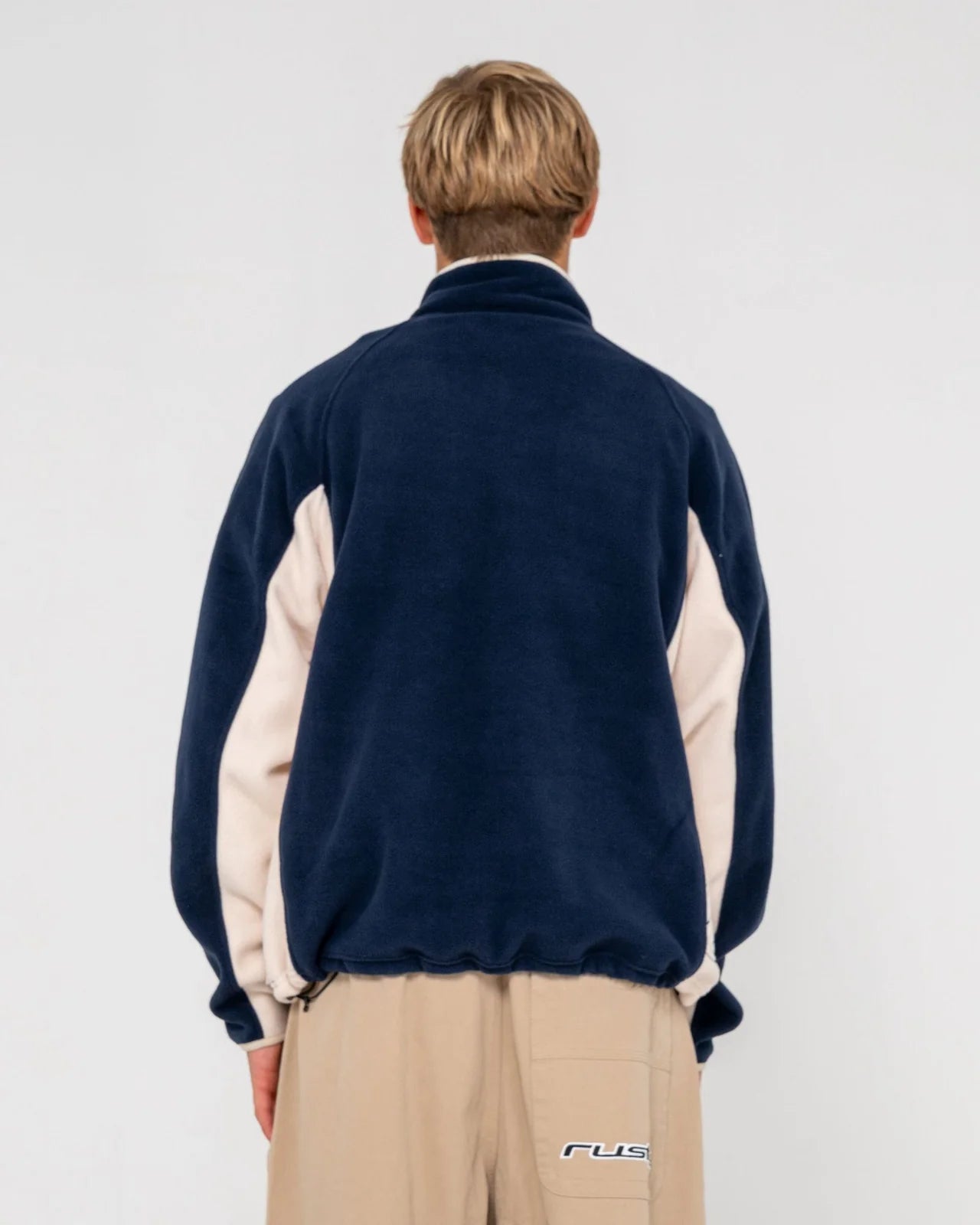 Rusty Blizzard Quarter Zip Polar Fleece