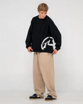 Rusty Verso Knitted Crew