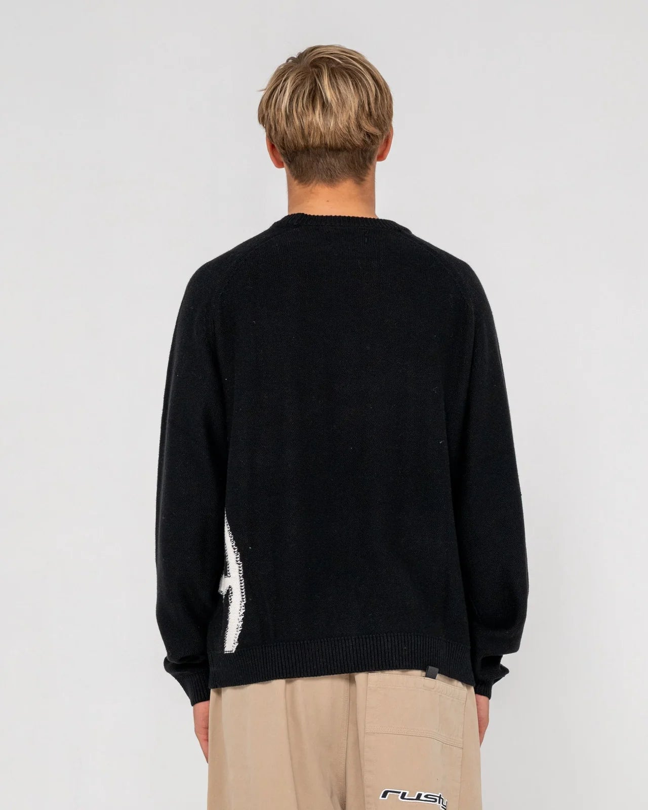 Rusty Verso Knitted Crew