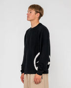 Rusty Verso Knitted Crew