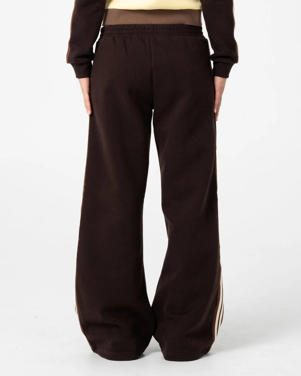 Rusty Toffee Wide Leg Fleece Pant