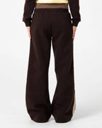 Rusty Toffee Wide Leg Fleece Pant