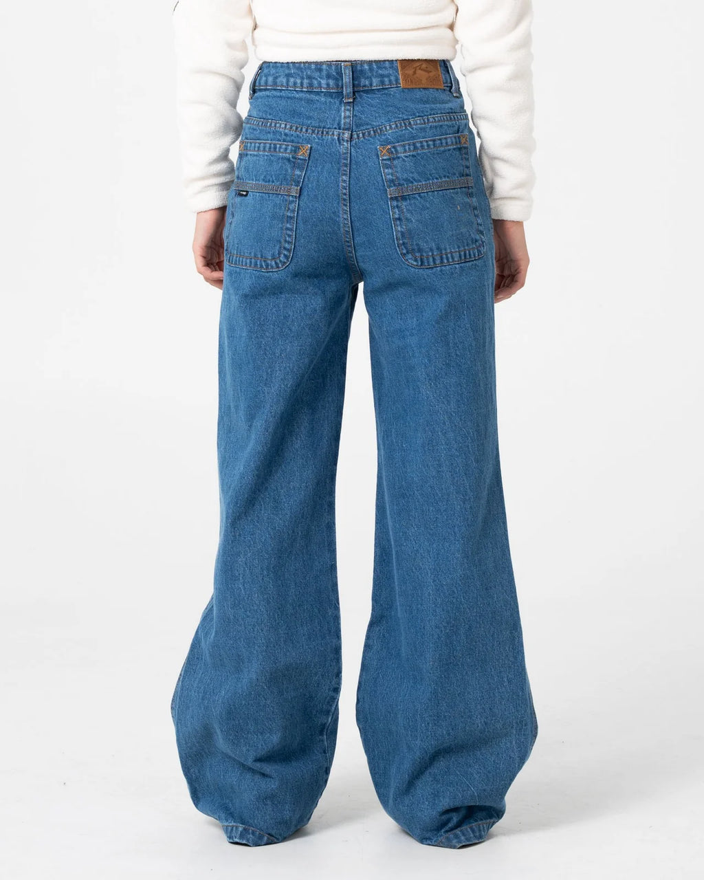 Rusty Cyprus Wide Leg High Waist Jean