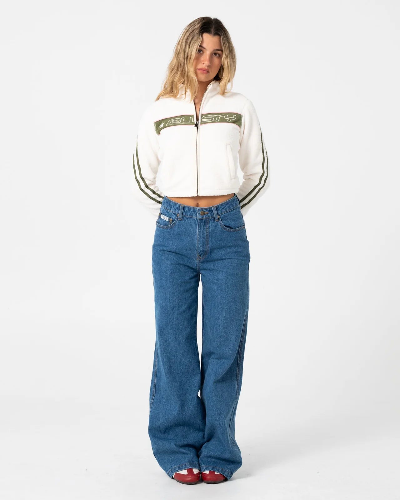 Rusty Cyprus Wide Leg High Waist Jean