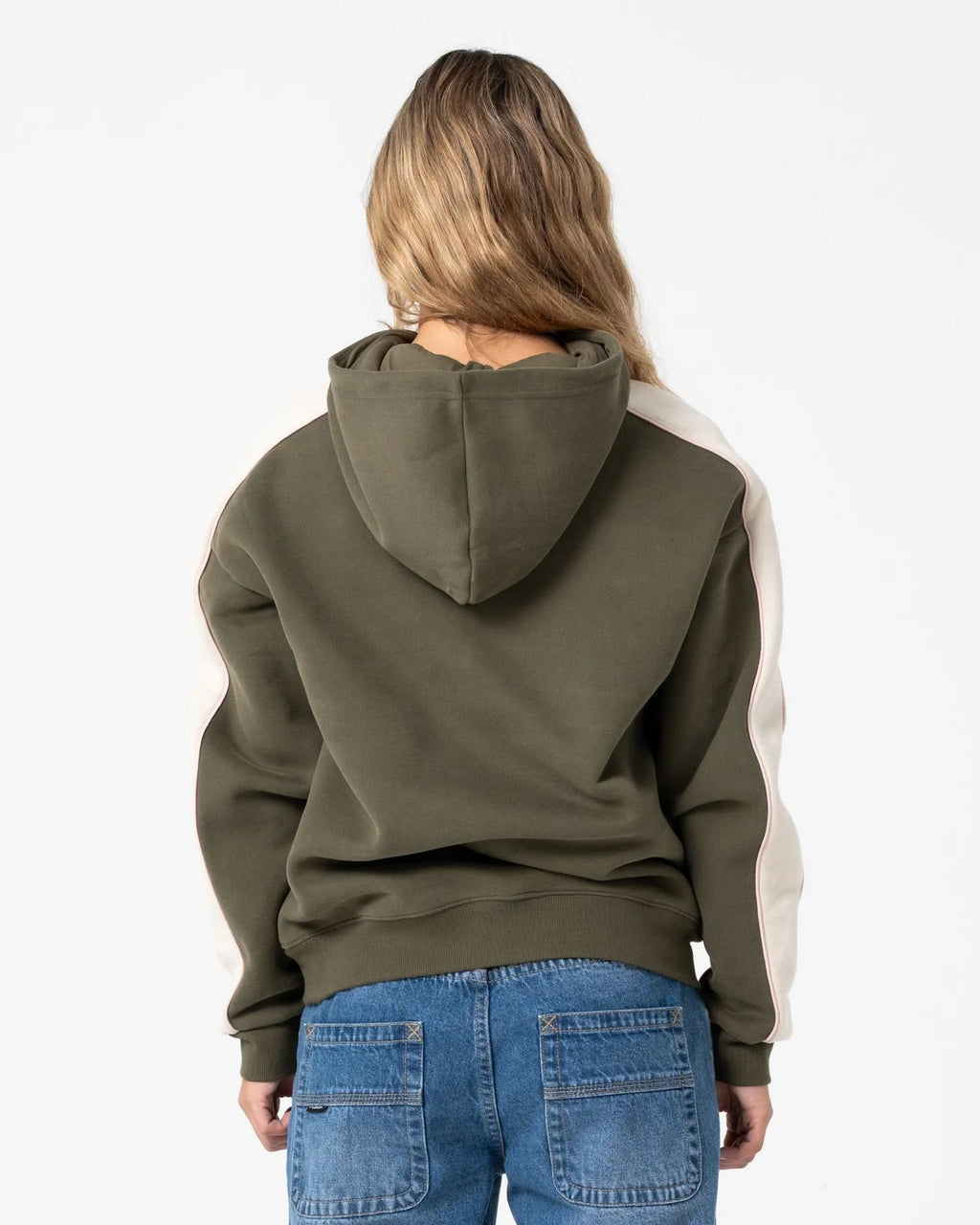 Rusty Hailstone Oversized Hooded Fleece