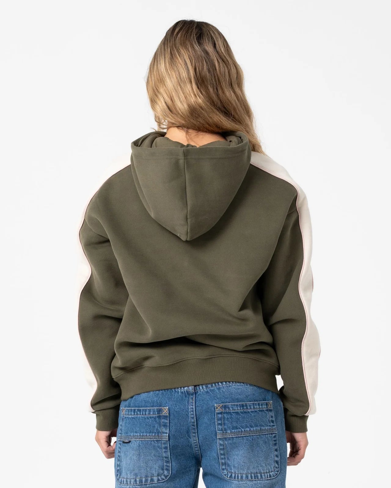 Rusty Hailstone Oversized Hooded Fleece