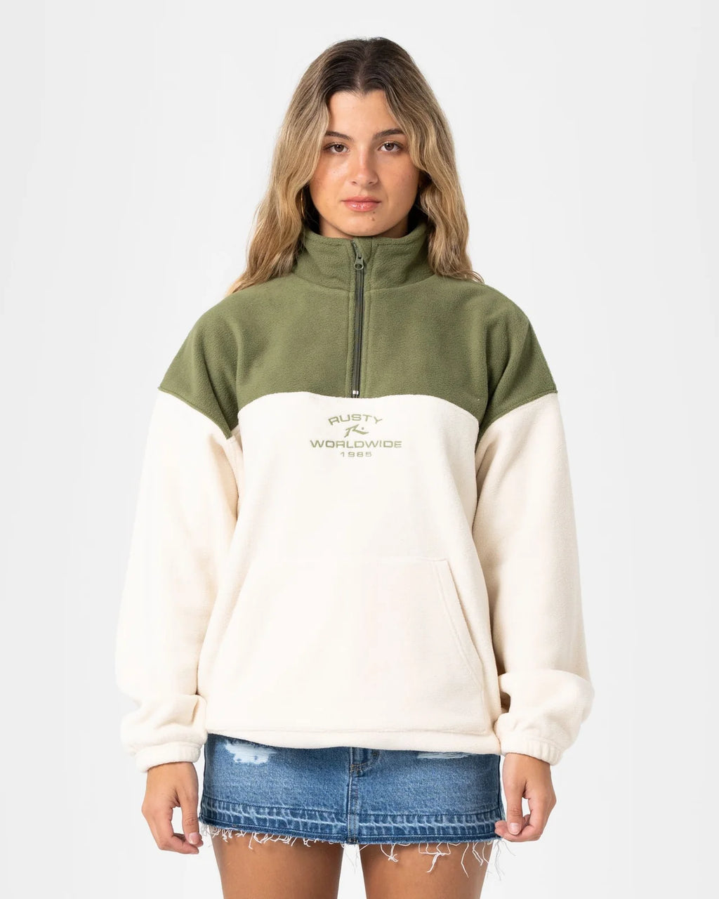 Rusty Central Division Crew Polar Fleece