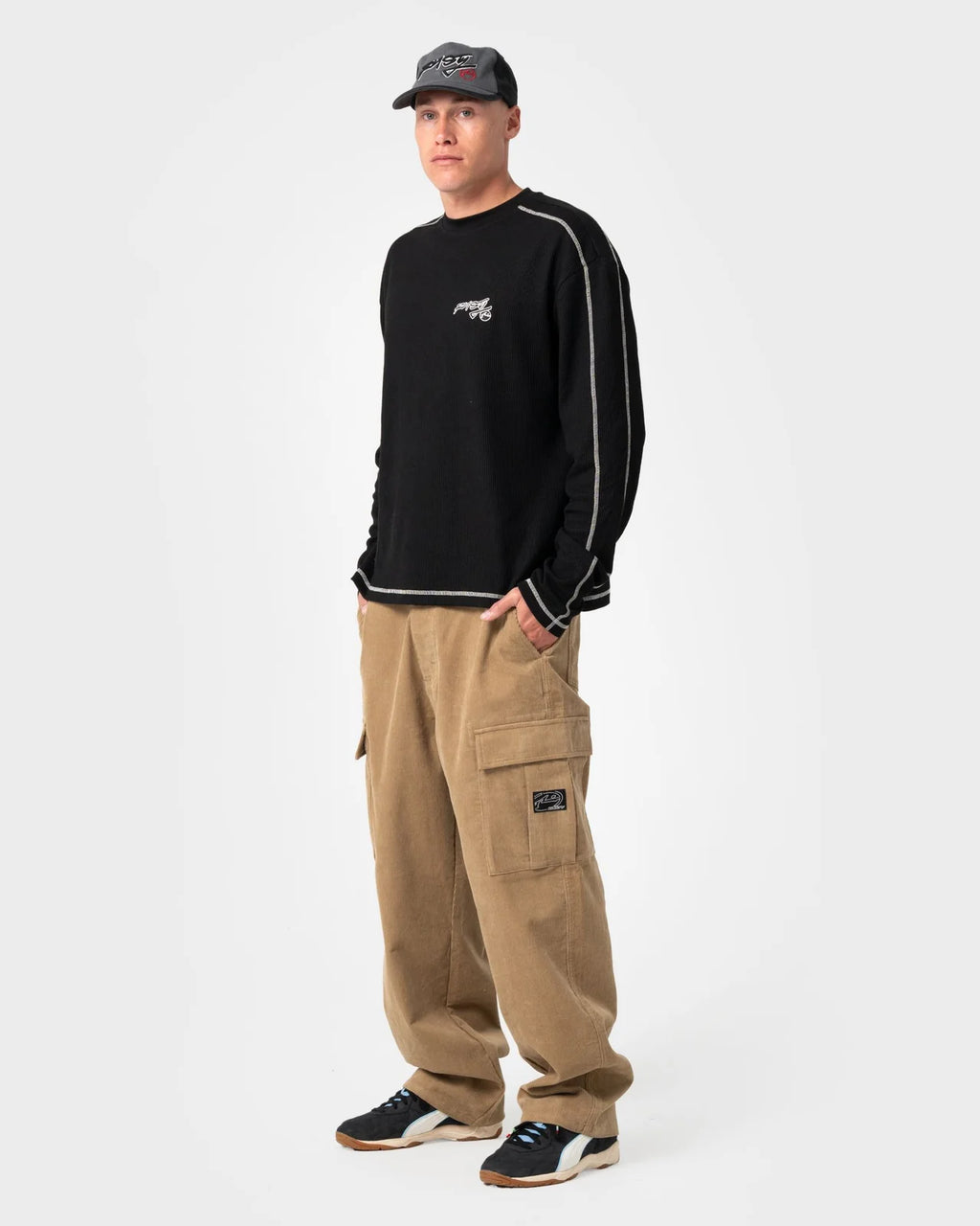 Rusty Chuck No Worries Long Sleeve Tee