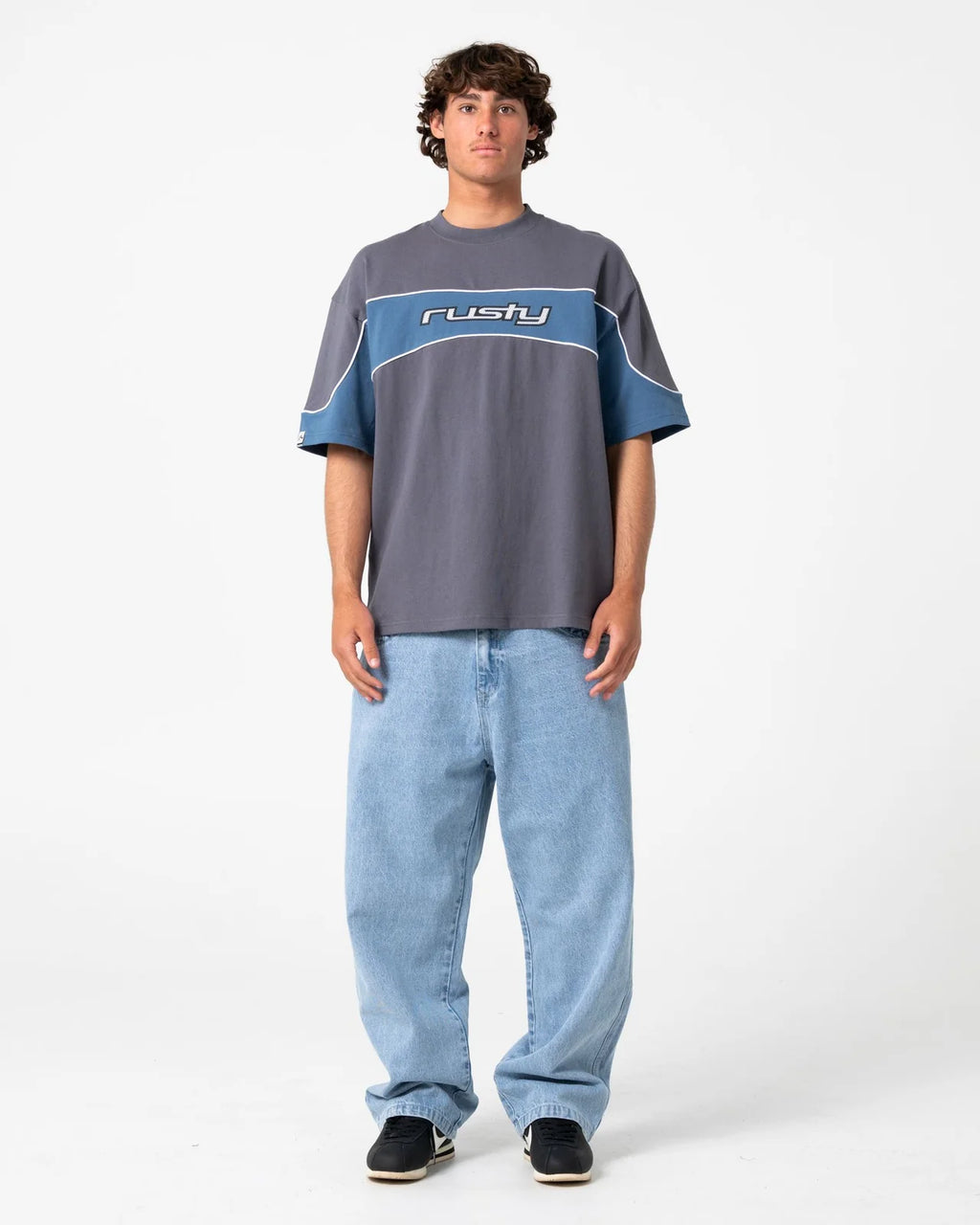 Rusty Kinetic Short Sleeve Heavy Tee