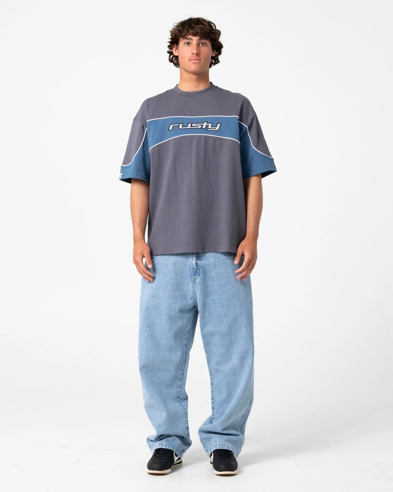 Rusty Kinetic Short Sleeve Heavy Tee