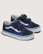 Vans Old Skool V Nvy/T Wht