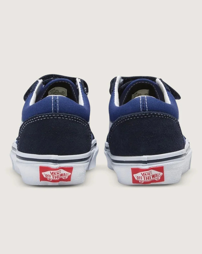 Vans Old Skool V Nvy/T Wht
