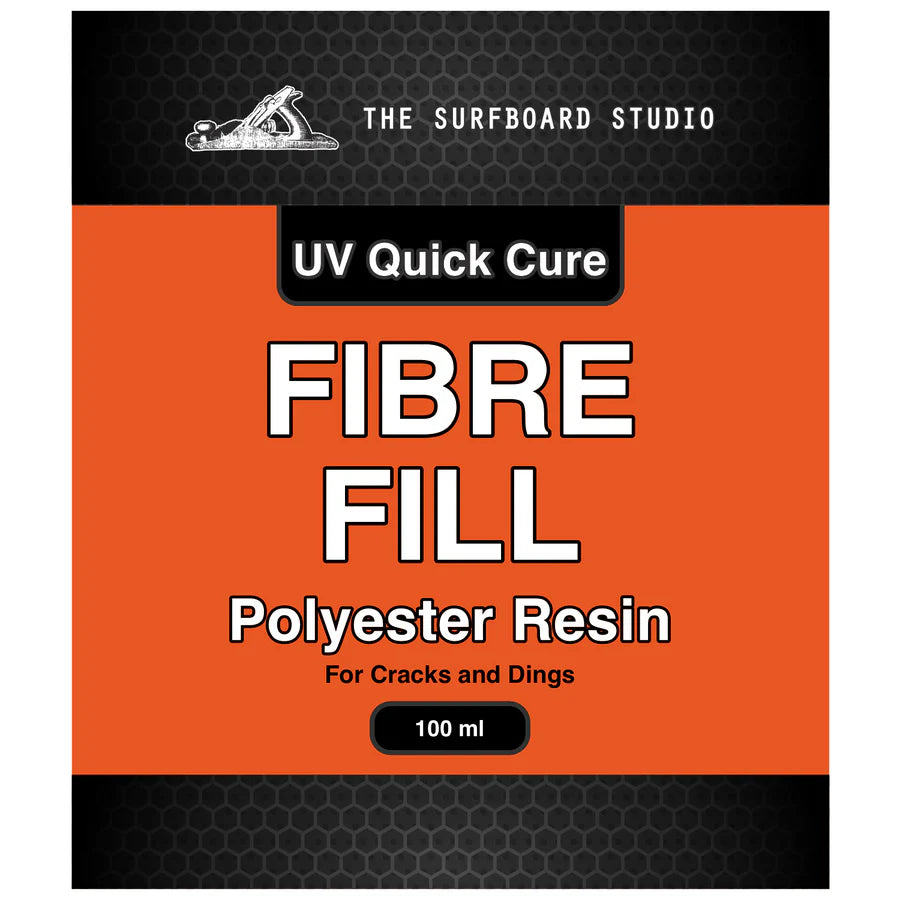 UV Quick Cure Fibre Fill Polyester Resin 100ml