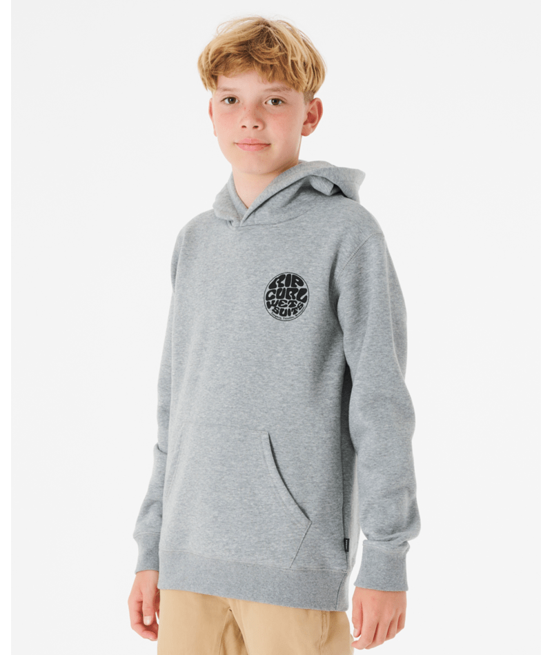 Rip Curl Wetsuit Icon Hood-Kid in GREY MARLE