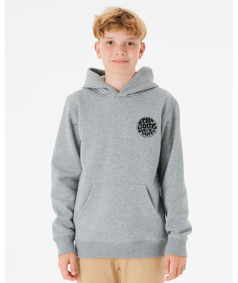 Rip Curl Wetsuit Icon Hood-Kid in GREY MARLE