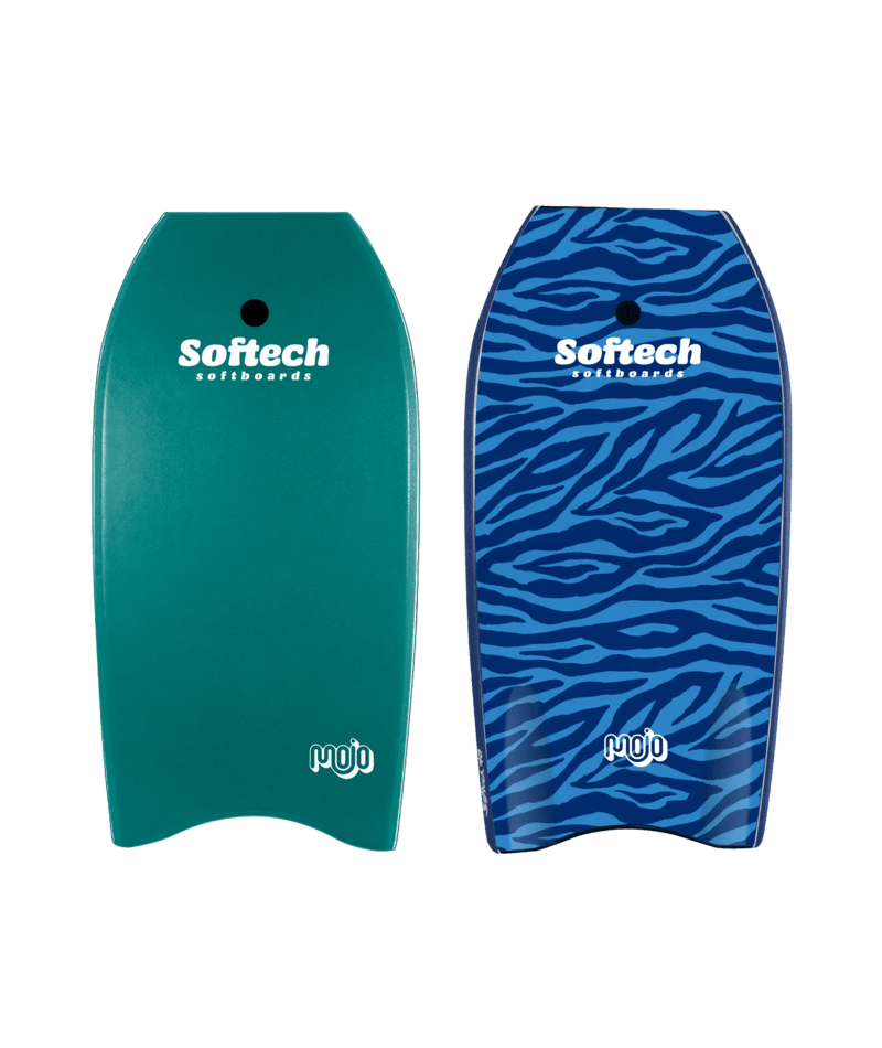 Softech Softech Mojo Verdigris Zebra 45" in Blue