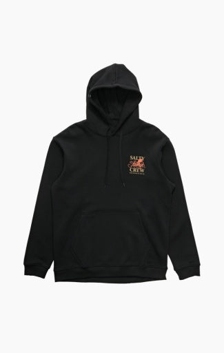 Salty Crew Ink Sling Mw Hood in BLACK