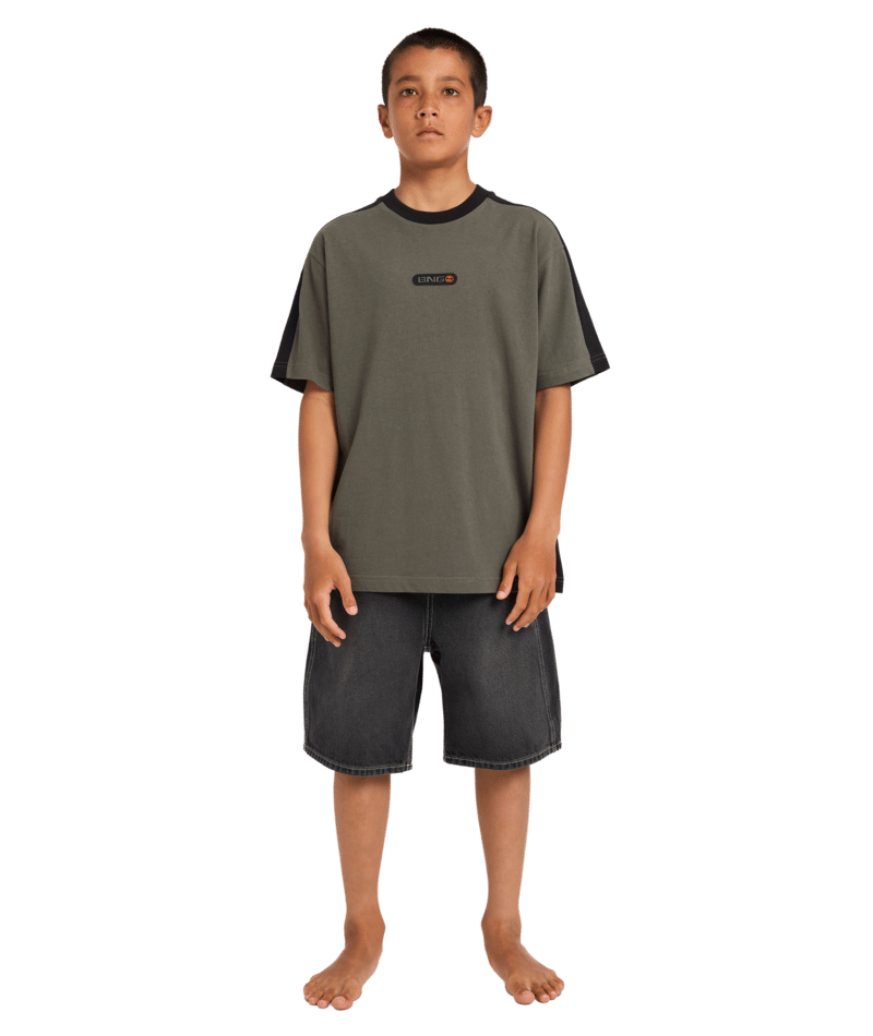 Billabong Boys Spec Denim Short in BLACK