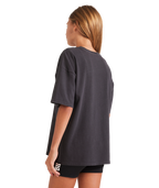 Billabong Wave Fade Jnr Tee in OFF BLACK