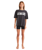 Billabong Wave Fade Jnr Tee in OFF BLACK