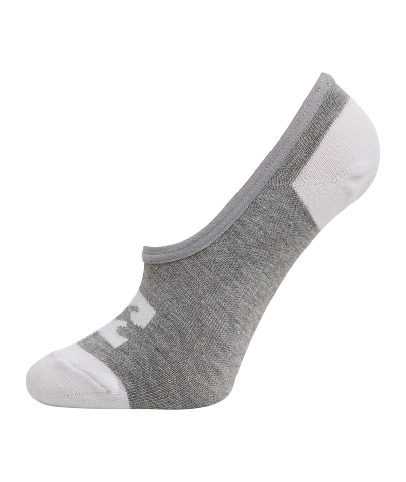 Billabong Invisible Sock Box Set in GREY MARLE