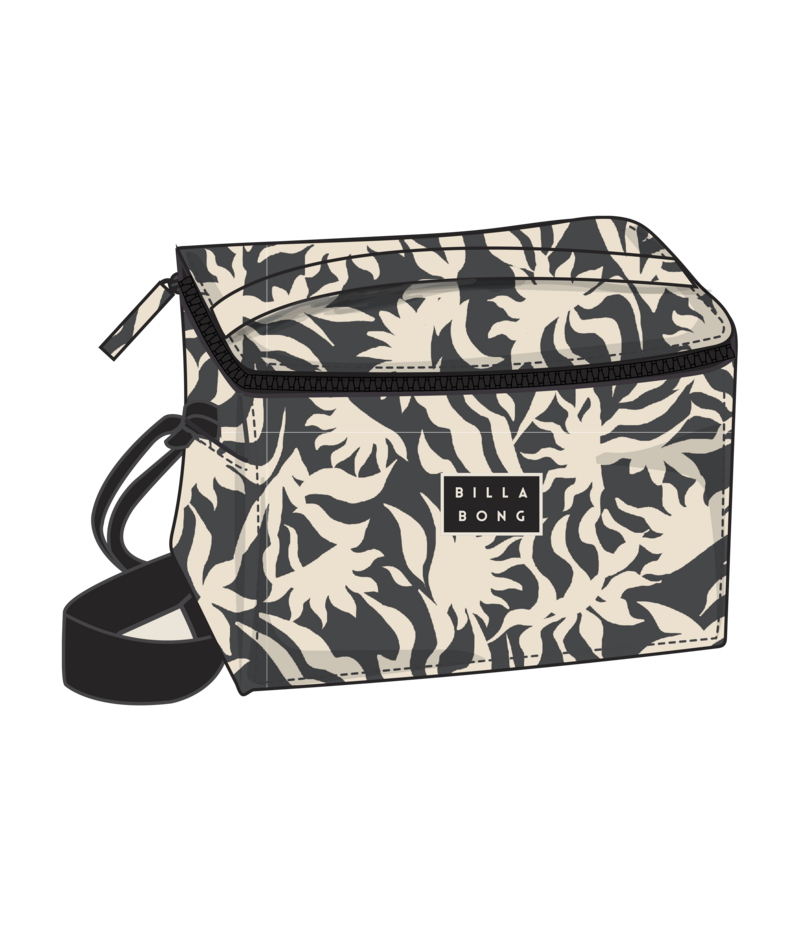 Billabong By My Side Lunch Box in BLACK WHITE