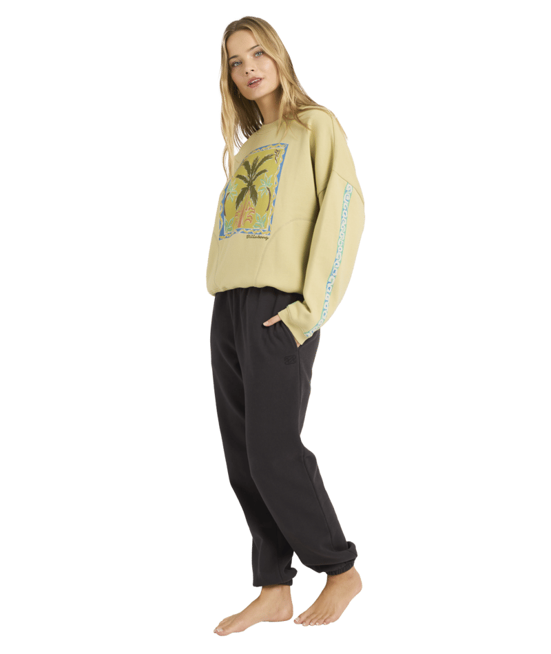 Billabong Wave Essentials Trackpant in OFF BLACK