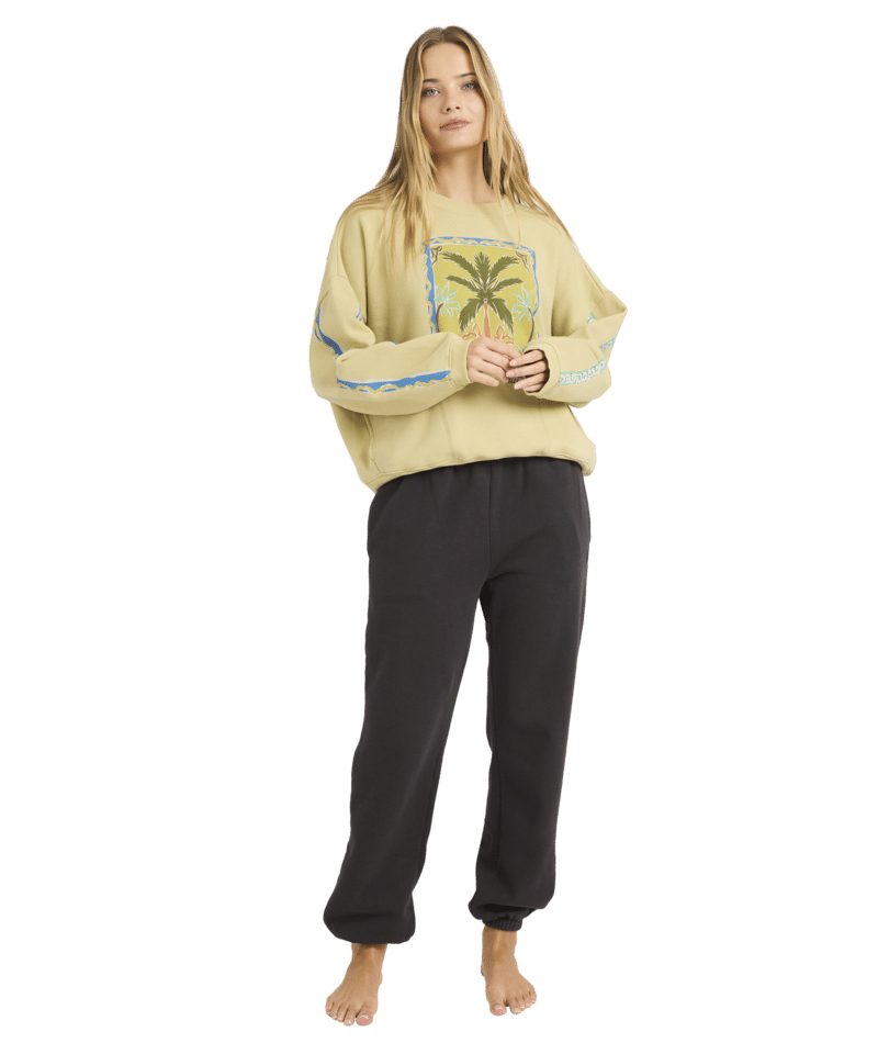 Billabong Wave Essentials Trackpant in OFF BLACK