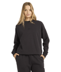 Billabong Wave Essentials Crew in OFF BLACK